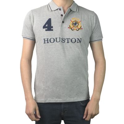 POLO AMERICAN COLLEGE GRIS